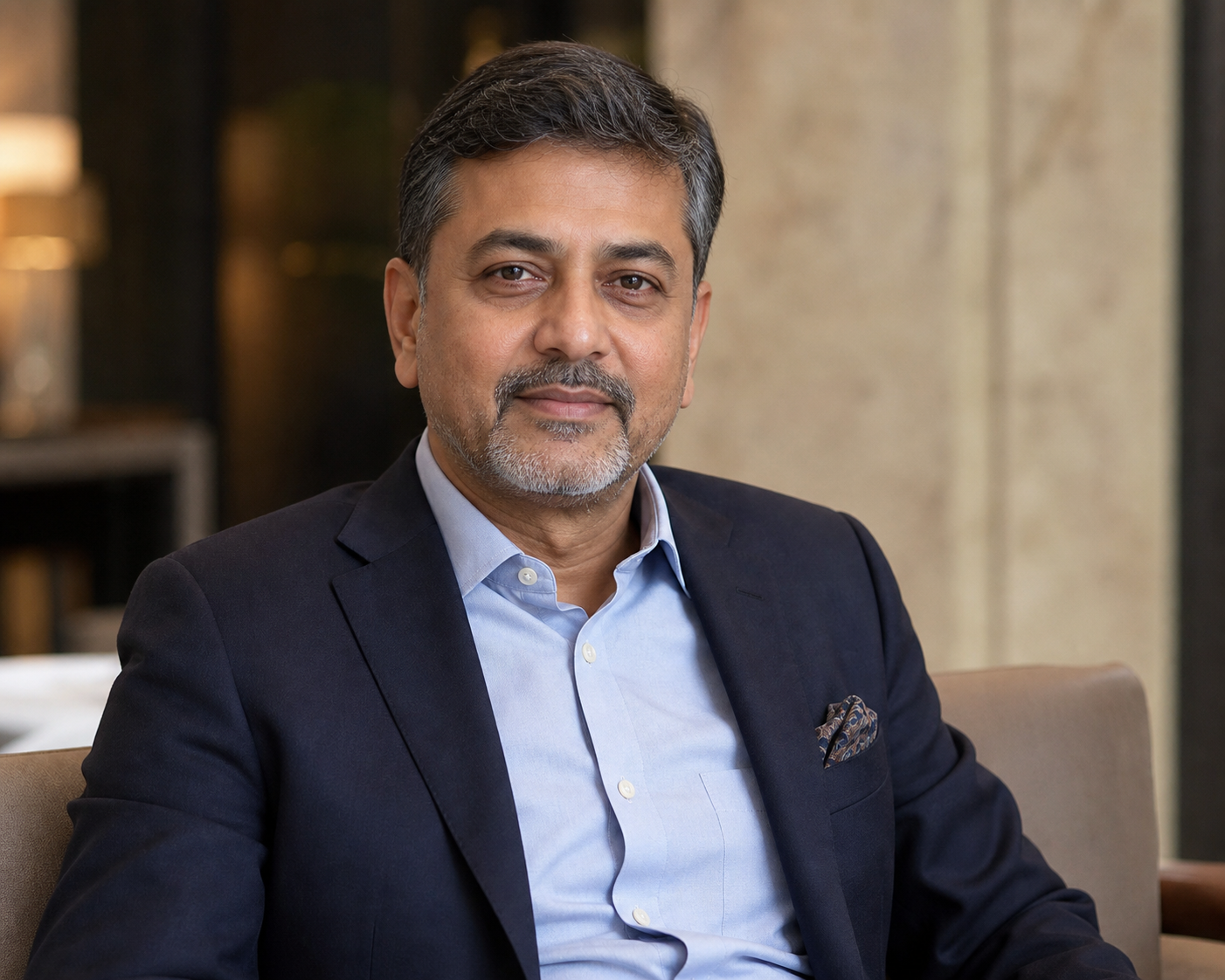 Illustrative Hyderabad investor portrait